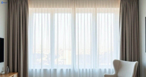 Freshly steam cleaned curtains in hillsdale-nsw QLD